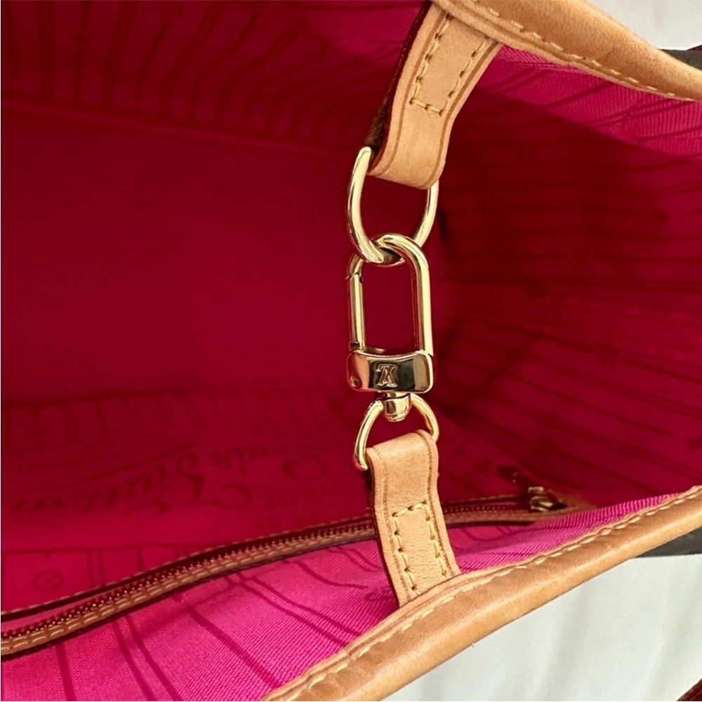 💎 ✨ HOST PICK ✨💎 ROSES STEPHEN SPRUCE NEVERFULL MM LOUIS VUITTON COLLECTABLE - Picture 16 of 17